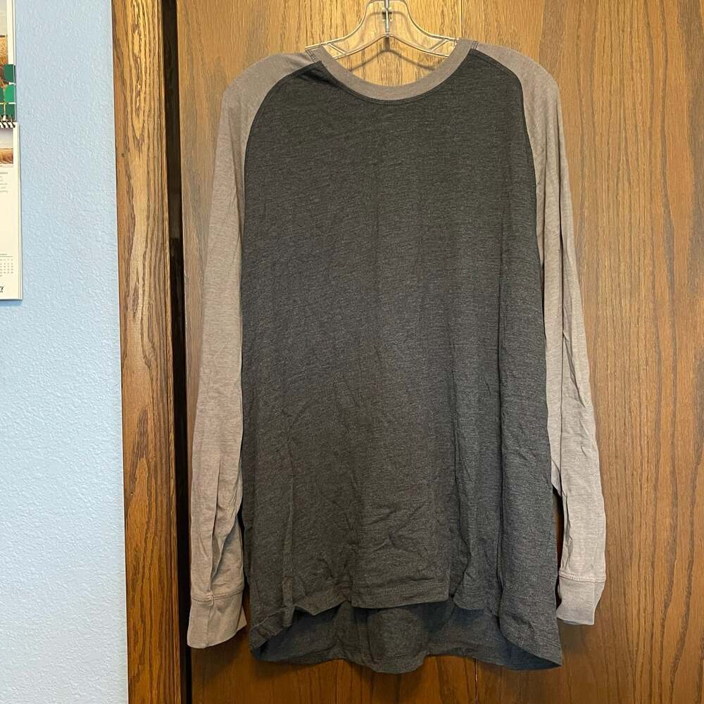 RedHead Macks Creek Crew-Neck Long-Sleeve Shirt Charcoal Gray Size 2XL